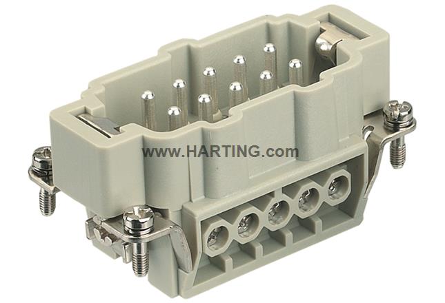 Đầu nối điện Han E 10 chân loại dương