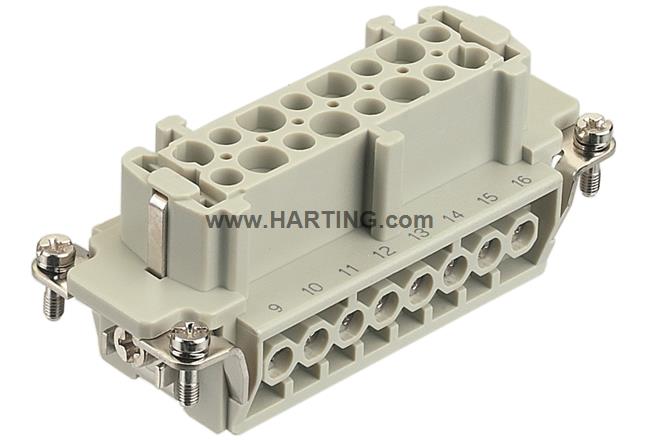 Đầu nối điện Han E 16 chân loại âm