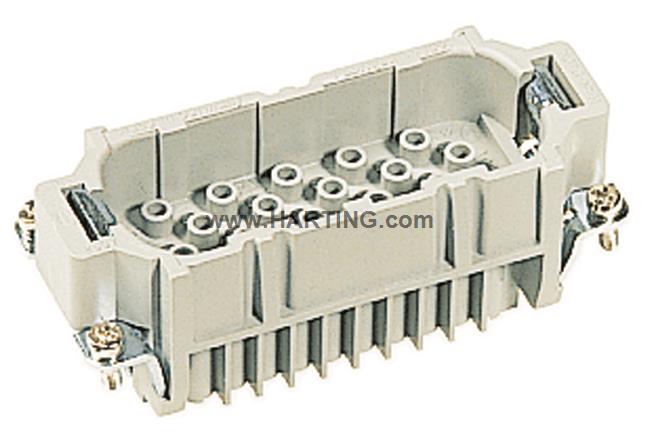 Đầu nối điện nhanh Han D , 40D, 40 chân + PE 10A ,loại dương