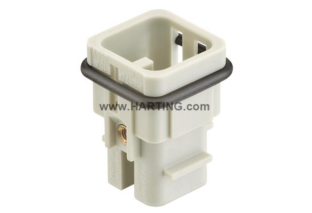 Đầu nối điện nhanh Han D , 7D, 7 chân  + PE 10A  loại dương