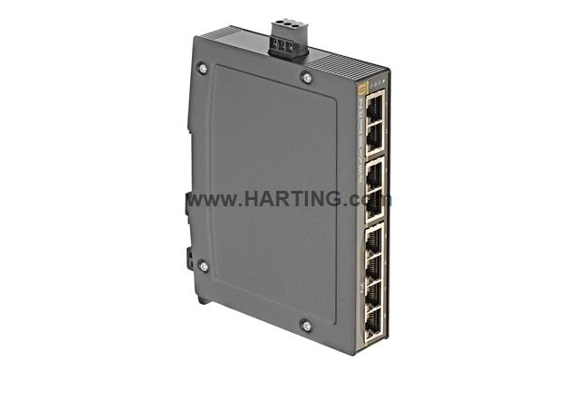 Thiết bị chuyển mạch Ethernet công nghiệp 6 cổng,Ha-VIS eCon 3080B-AP( POE)