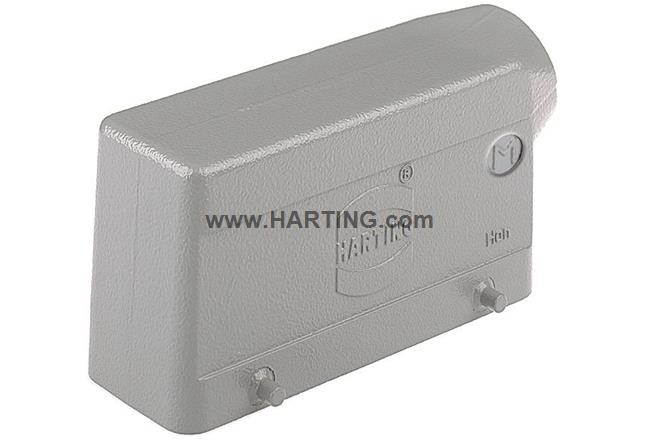 Vỏ chụp đầu nối Han B Hood Side Entry LC 4 Pegs M32,Size: 24 B,nhôm đúc