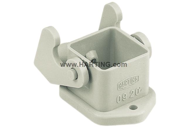 Vỏ đầu nối dây điện Han 3A, size 3A cáp vào thẳng ,Polycarbonate (PC)