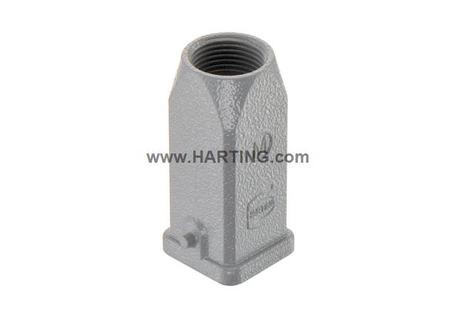 Vỏ đầu nối dây điện Han 3A, size 3A cáp vào thẳng 1xM20